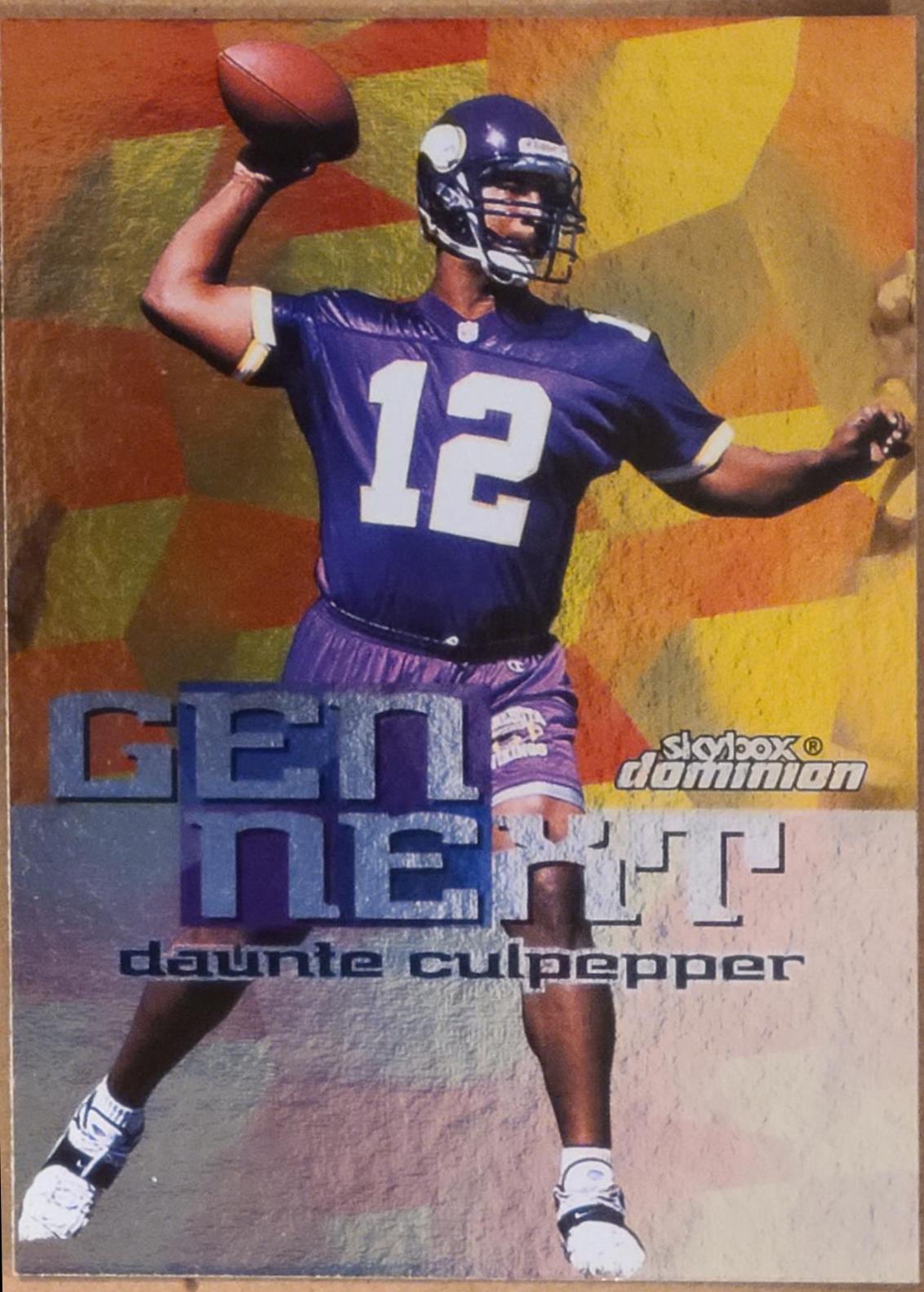 Daunte Culpepper #5GN Football Cards 1999 Skybox Dominion Gen Next