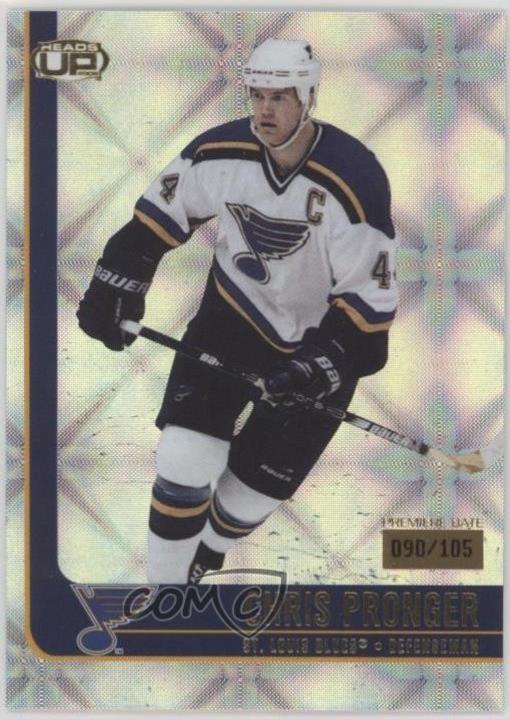 Chris Pronger #80 2001 Pacific Heads Up Hockey