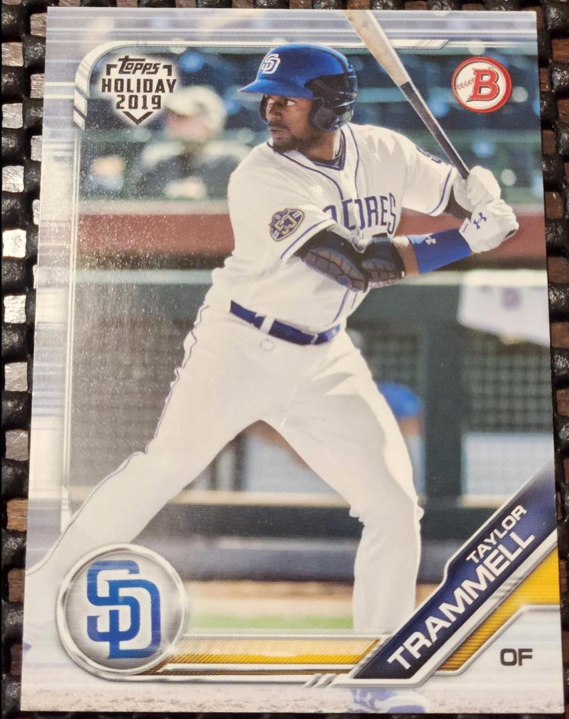 Taylor Trammell #TH-TT 2019 Topps Holiday Bowman Baseball