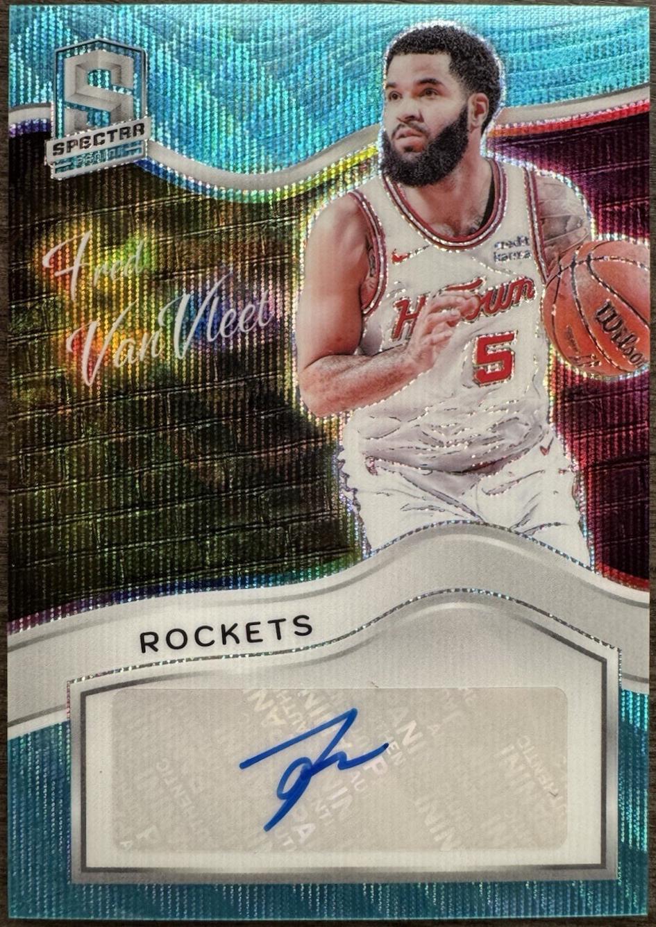 Fred VanVleet [Blue Wave FOTL] #CG-FVV