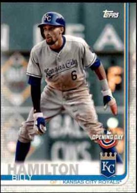 Billy Hamilton #1 Baseball Cards 2019 Topps Opening Day