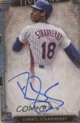 Darryl Strawberry #FSA-DT Baseball Cards 2018 Topps Five Star Autographs