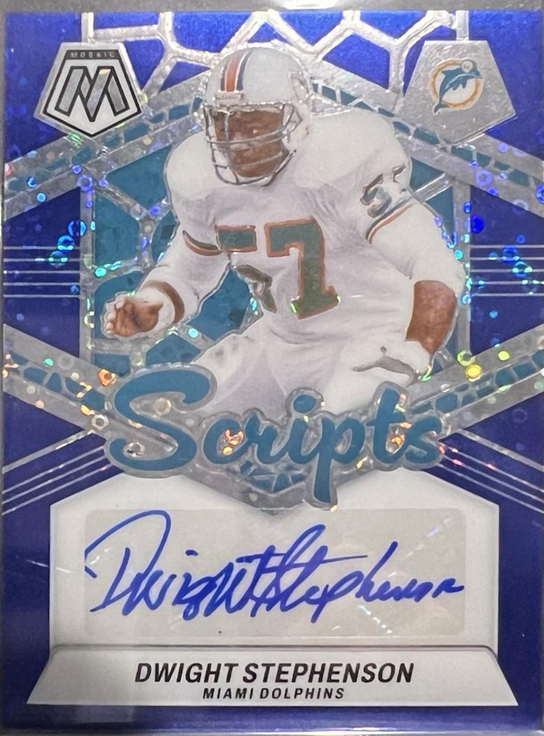 Dwight Stephenson [No Huddle Blue] #SC-DSN