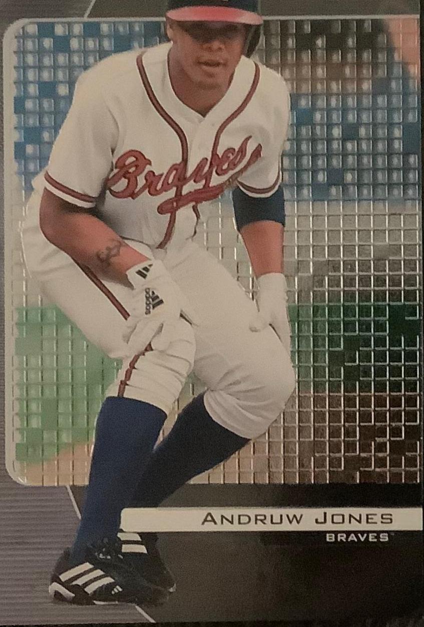 Andruw Jones #10 Baseball Cards 1999 Upper Deck Black Diamond