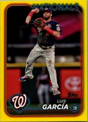 Luis Garcia [Yellow] #657 Baseball Cards 2024 Topps Prices