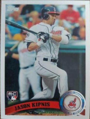 Jason Kipnis #US194 Baseball Cards 2011 Topps Update