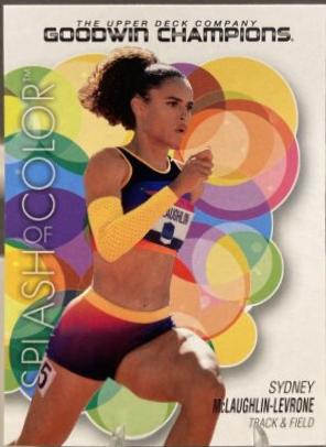 Sydney McLaughlin-Levrone #131 2023 Upper Deck Goodwin Champions Baseball