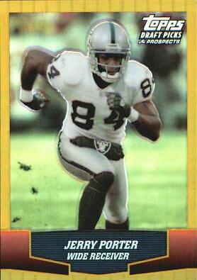 Jerry Porter [Gold Chrome Refractor] #33