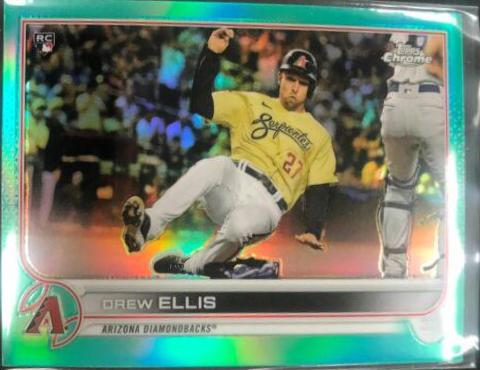 Drew Ellis [Aqua Refractor] #77