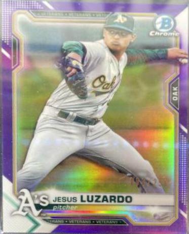 Jesus Luzardo [Purple Refractor] #21