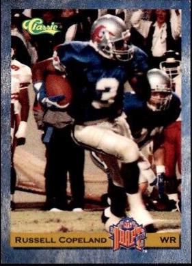 Russell Copeland #34 1993 Classic Football