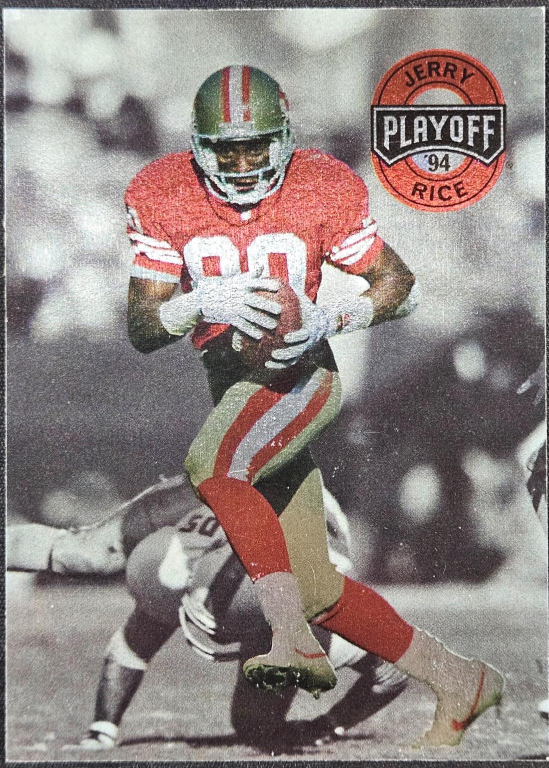 Jerry Rice #186 1994 Playoff Football