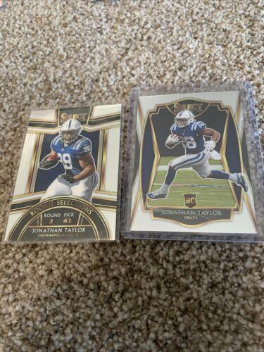 Jonathan Taylor Football Cards 2020 Panini Select Rookie Selections
