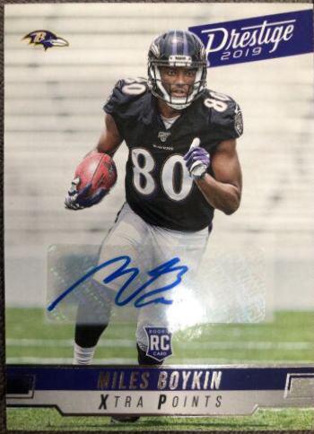 Miles Boykin #266 Football Cards 2019 Panini Prestige