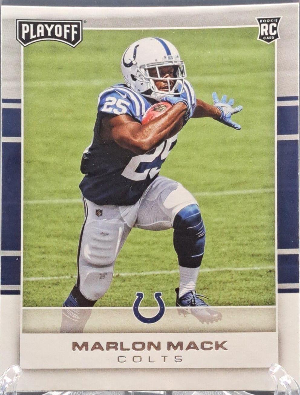 Marlon Mack #234 Football Cards 2017 Panini Playoff