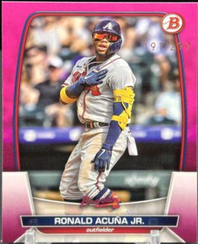 Ronald Acuna Jr. [Fuchsia] #92