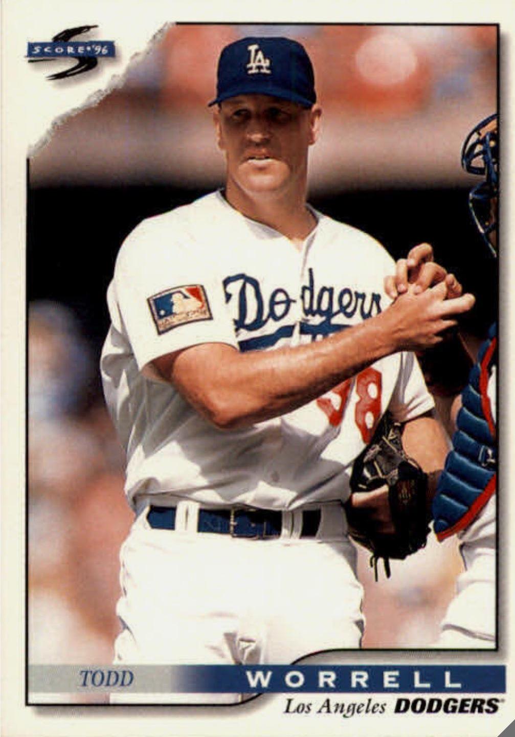 Todd Worrell #157 Baseball Cards 1996 Score