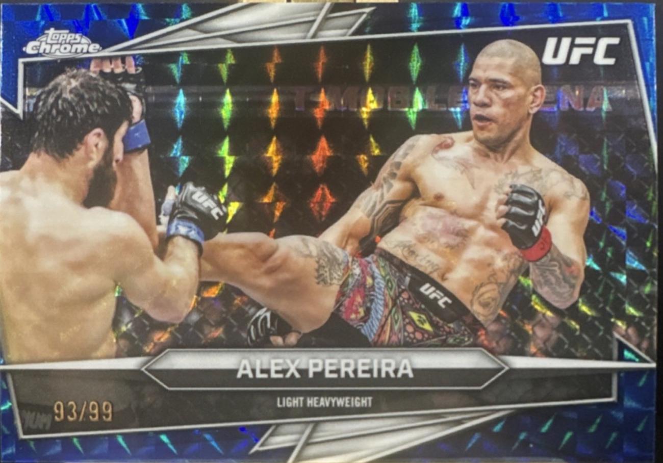 Alex Pereira [Green Refractor] #90 Prices | 2026 Topps Chrome UFC 