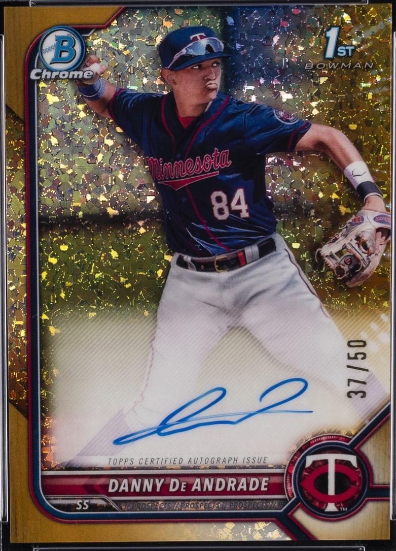 Danny De Andrade [Gold Mini Diamond Refractor] #CPA-DDE
