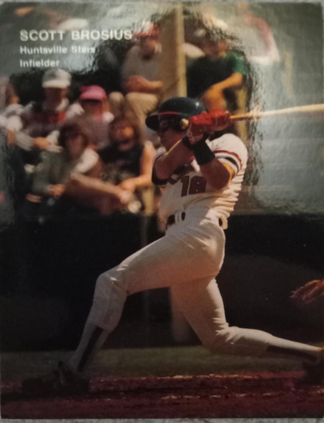 Scott Brosius #74 Baseball Cards 1990 Best