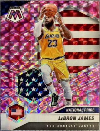 LeBron James [Camo Pink] #247 Prices | 2020 Panini Mosaic