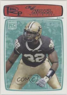 Cliff Avril #54 Football Cards 2008 Topps Rookie Progression