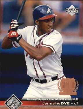 Jermaine Dye #12 Baseball Cards 1997 Upper Deck