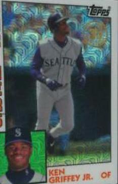 Ken Griffey Jr. #2 Baseball Cards 2019 Topps Silver Pack 1984 Chrome Promo