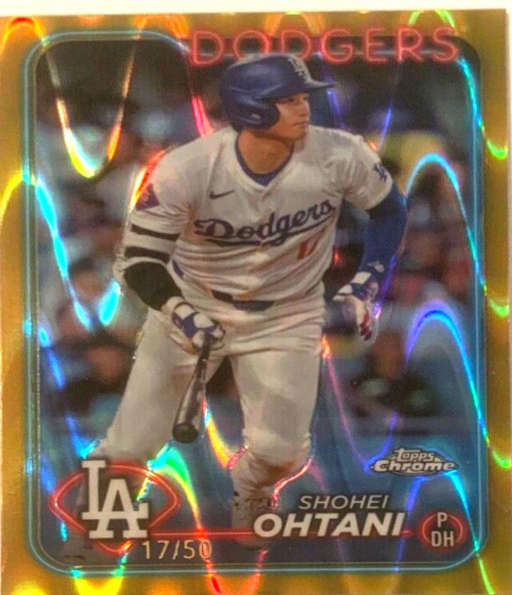Shohei Ohtani [RayWave Gold Refractor] #1 Prices | 2024 Topps