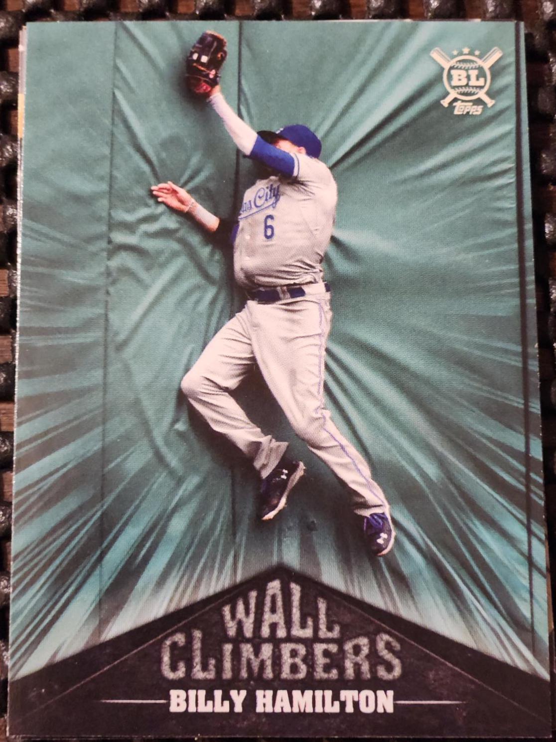 Billy Hamilton #WC-6 Baseball Cards 2019 Topps Big League Wall Climbers
