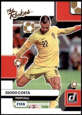 Diogo Costa #14 Soccer Cards 2022 Panini Donruss The Rookies