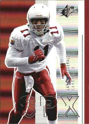 Larry Fitzgerald #1 Football Cards 2005 Spx