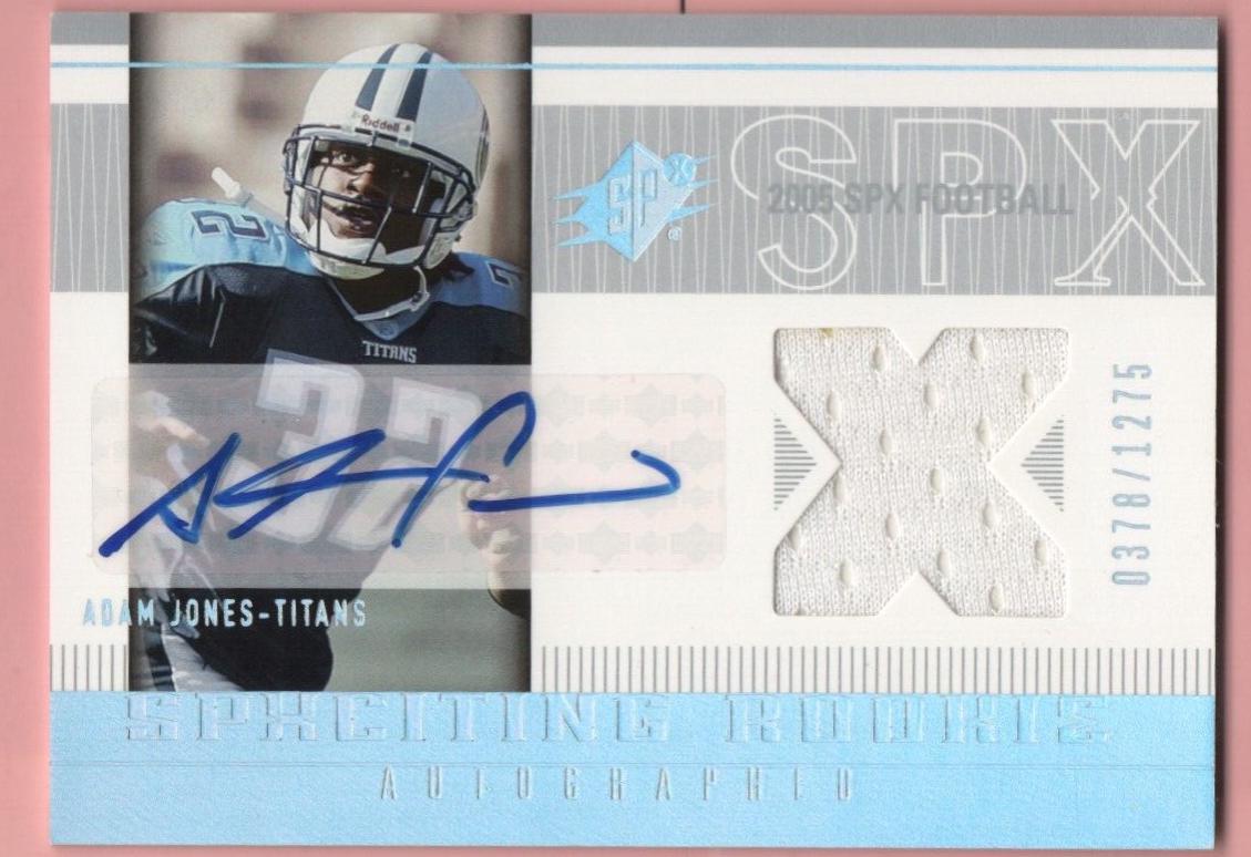 Adam Jones #194 2005 Spx Football