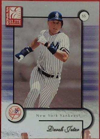 Derek Jeter #5 Baseball Cards 2001 Donruss Elite