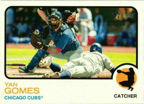 Yan Gomes #301 Baseball Cards 2022 Topps Heritage