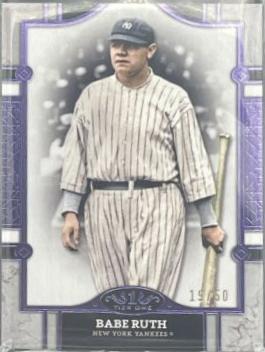 Babe Ruth #3 Baseball Cards 2024 Topps Tier One