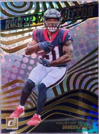 Dameon Pierce #REV-39 Football Cards 2022 Panini Donruss Rookie Revolution