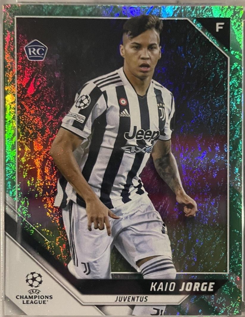 Kaio Jorge #196 2021 Topps UEFA Champions League Jade