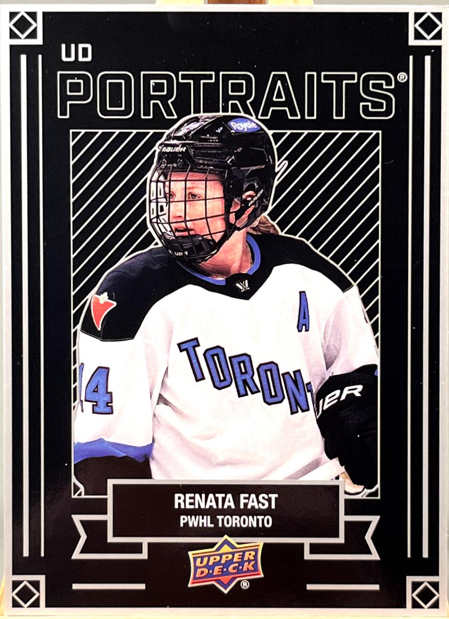 Renata Fast #UDP-17 Hockey Cards 2024 Upper Deck PWHL UD Portraits