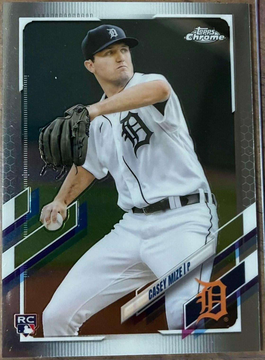 Casey Mize #4 Baseball Cards 2021 Topps Chrome