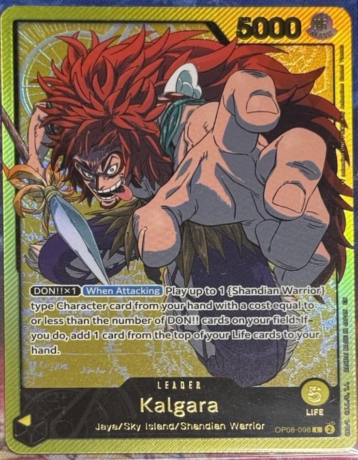 Kalgara OP08-098 One Piece Extra Booster Anime 25th Collection