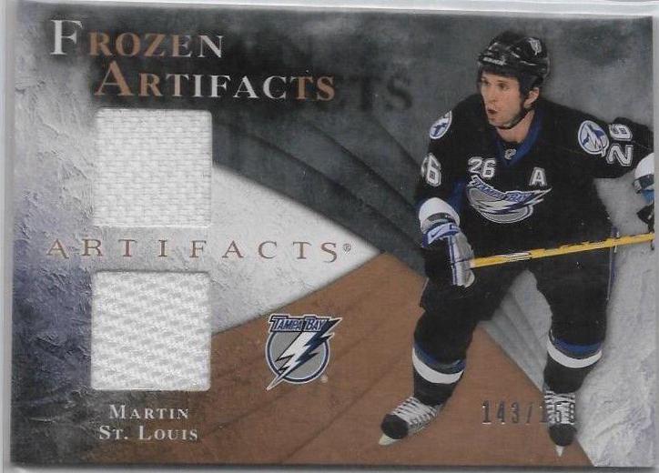 Martin St. Louis #FA-MS Hockey Cards 2010 Upper Deck Artifacts Frozen