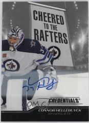 Connor Hellebuyck #CR-CH Hockey Cards 2024 Upper Deck Credentials Cheered to the Rafters Autograph Prices