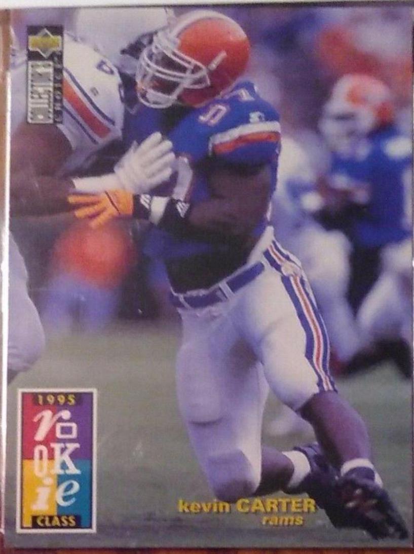 Kevin Carter #6 Football Cards 1995 Collector's Choice