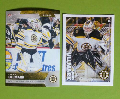 Linus Ullmark #223 2022 Topps Now Hockey
