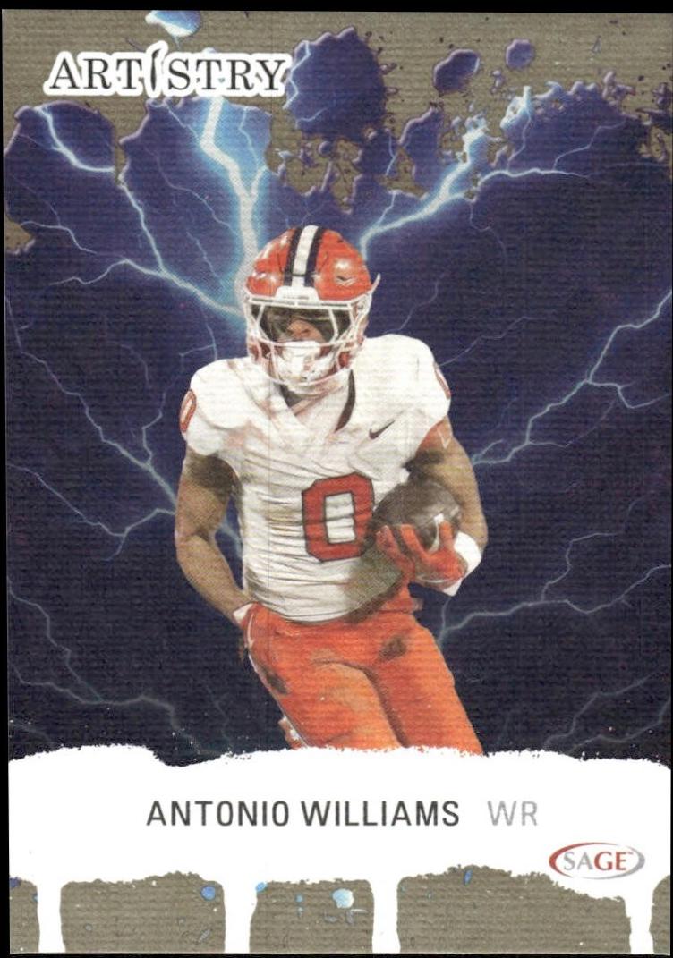 Antonio Williams #80 2025 Sage Artistry Football