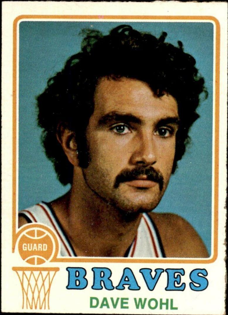 Dave Wohl #6 Basketball Cards 1973 Topps