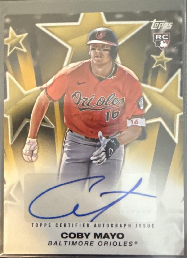 Coby Mayo [Gold] #BSAU-CM