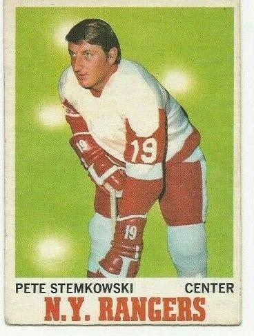 Pete Stemkowski #25 Hockey Cards 1970 O-Pee-Chee