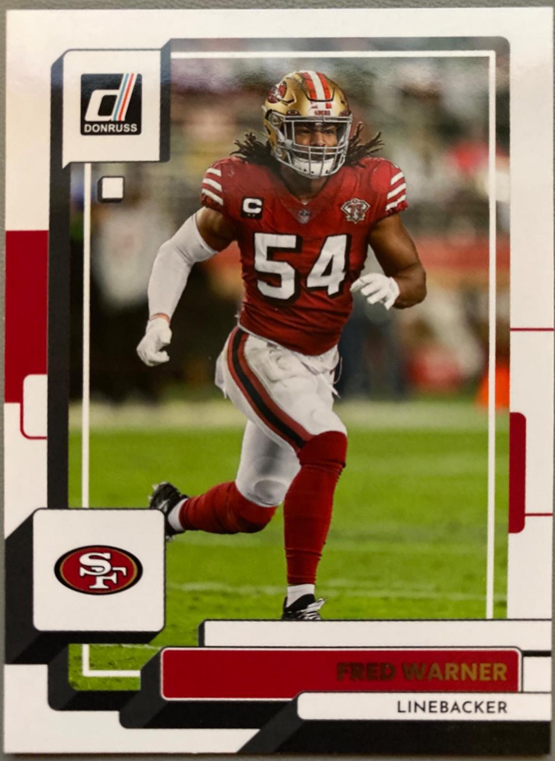 Fred Warner #28 2022 Panini Donruss Football